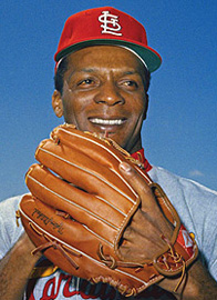 Cardinals CF Curt Flood